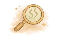 Wie wird die Ursache der Gerüche eingeschätzt?