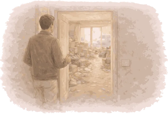 So helfen wir bei Messie-Wohnungen