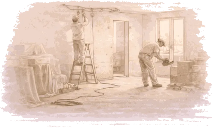 So unterstützen wir bei einer Renovierung